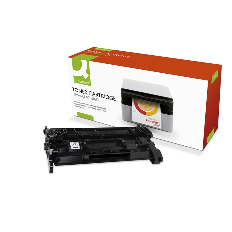 Laservärikasetti Q-CONNECT Canon 052 LBP214 musta 3,1K