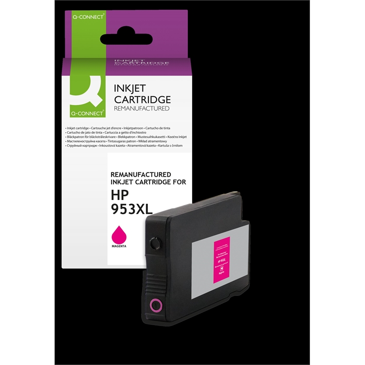 Mustekasetti Q-CONNECT HP F6U17AE/953XL punainen