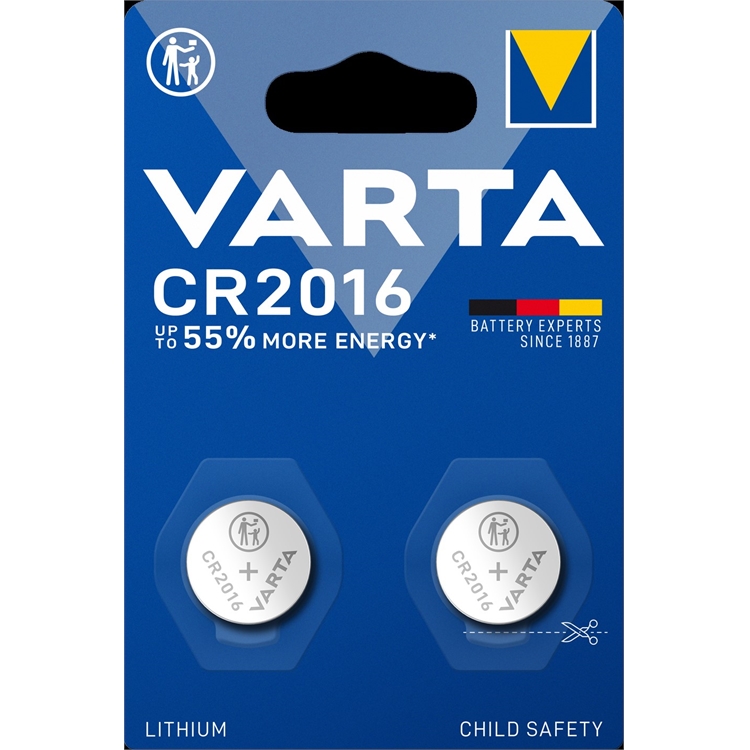 Paristo Varta Lithium Coin CR2016 /2