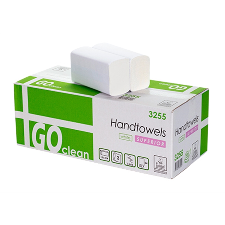 Käsipyyhe GO Clean Z2 3255 Soft 2-krs 214 arkkia /15 pkt ltk