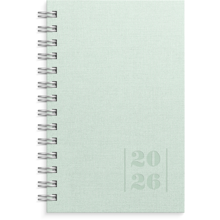 Kalenteri 2026 Exclusive Textile vihreä