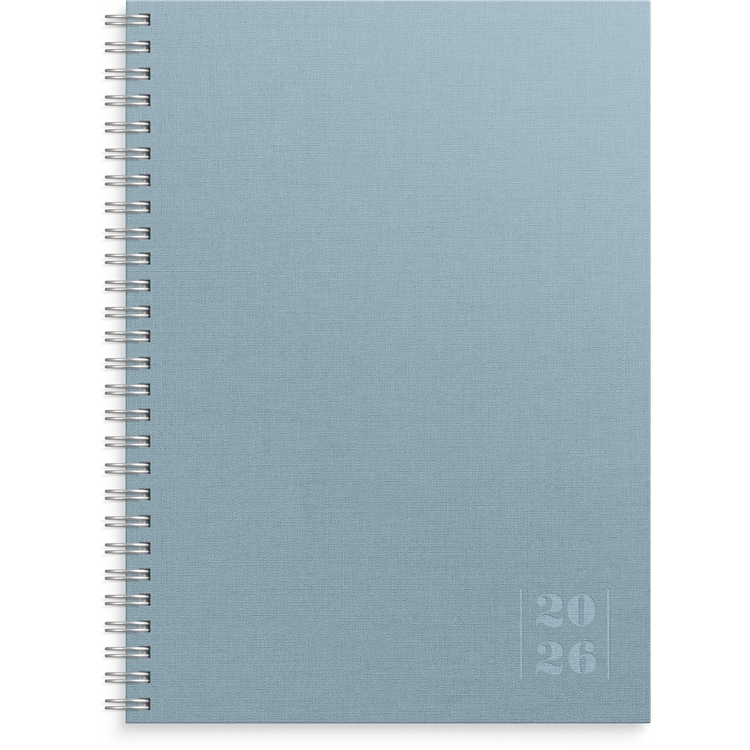 Kalenteri 2026 Business Textile sininen