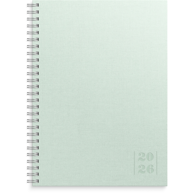 Kalenteri 2026 Business Textile vihreä