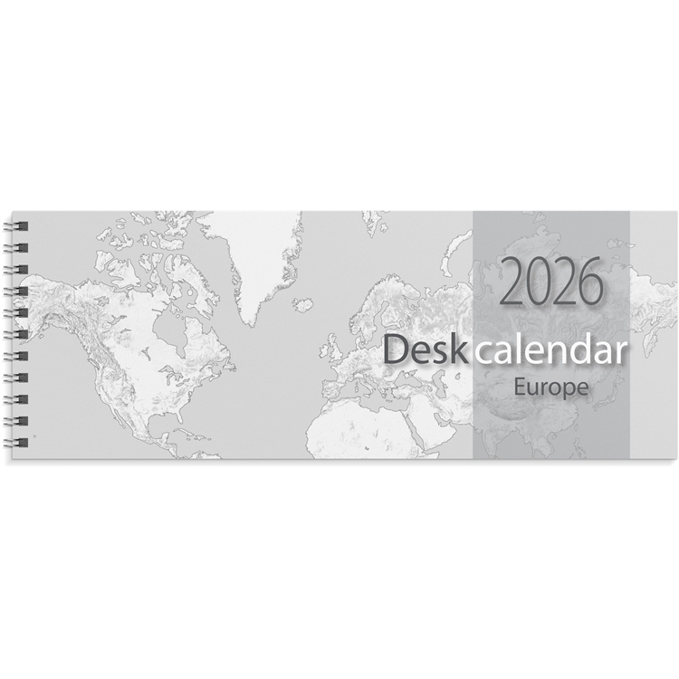Kalenteri 2026 Desk calendar parikierresidottu
