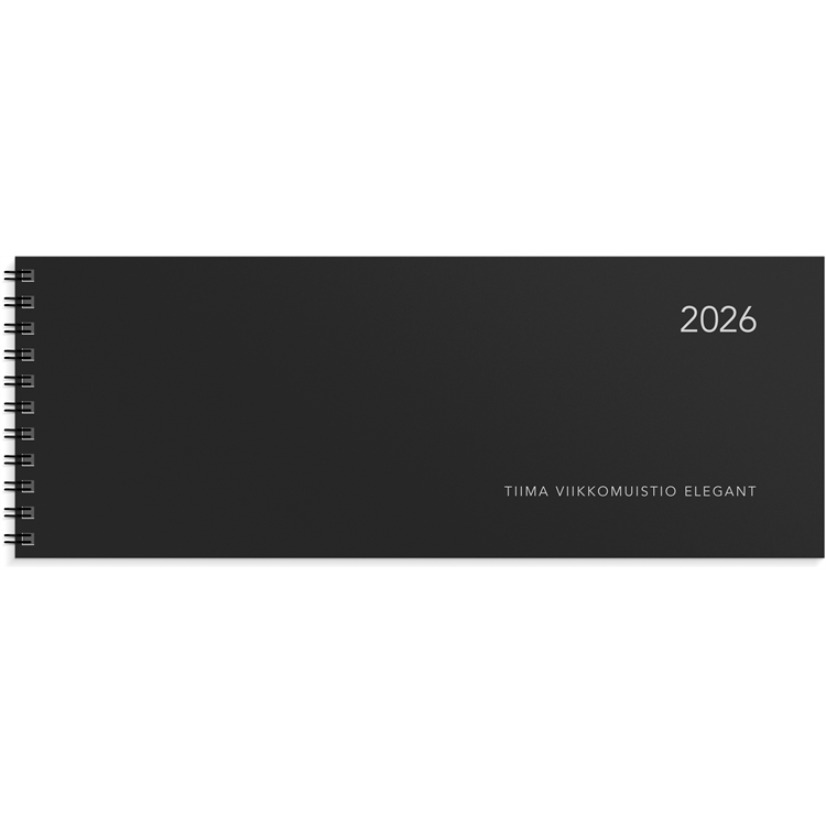 Kalenteri 2026 Tiima 7 Elegant parikierresidottu