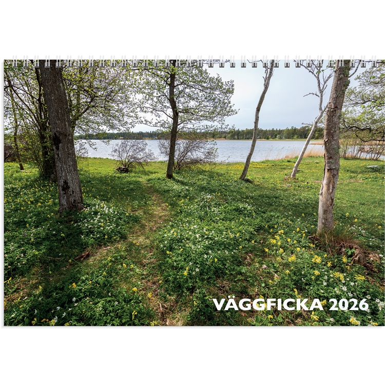 Seinäkalenteri 2026 Väggficka