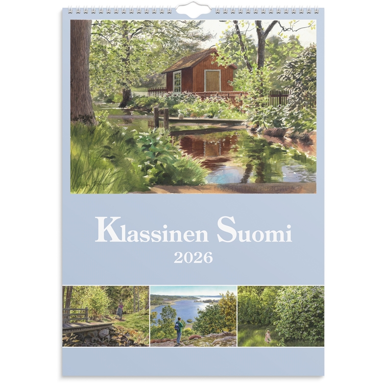 Seinäkalenteri 2026 Klassinen Suomi