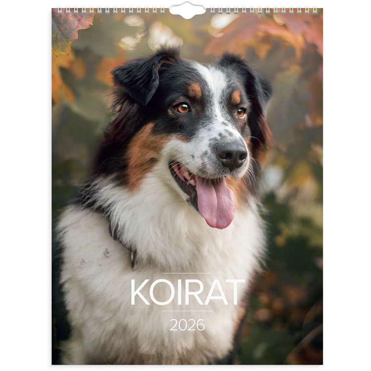 Seinäkalenteri 2026 Koirat