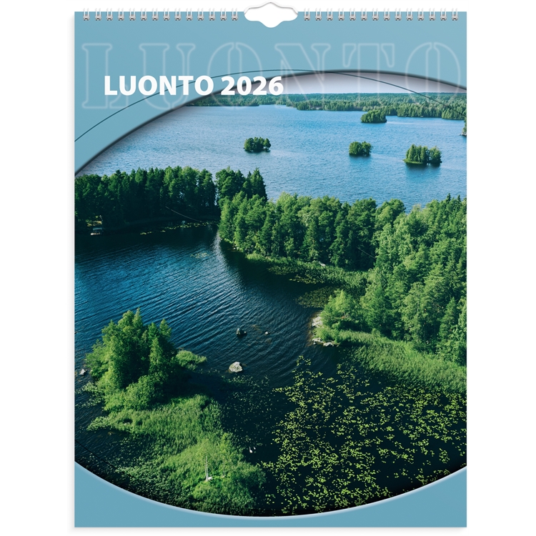 Seinäkalenteri 2026 Luonto