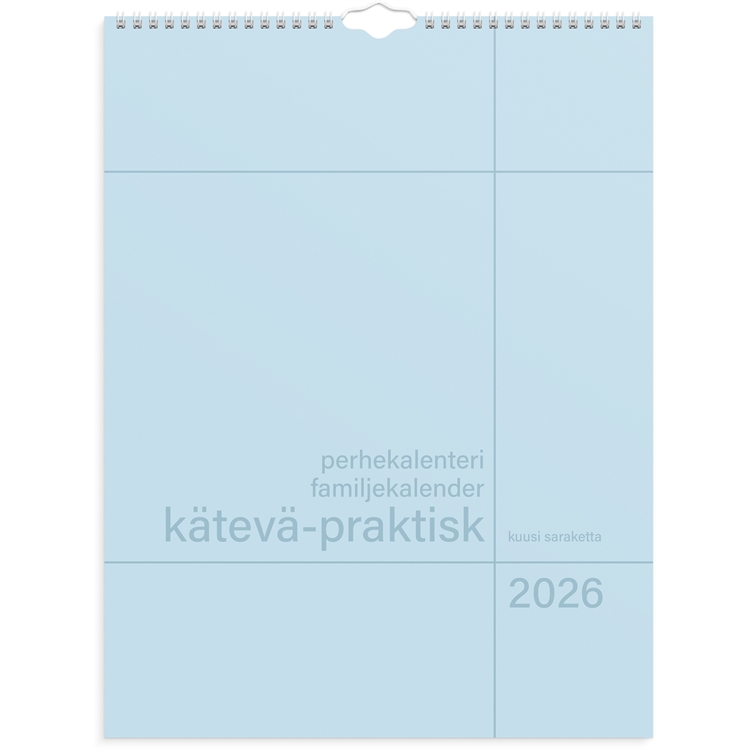 Perhekalenteri 2026 Kätevä