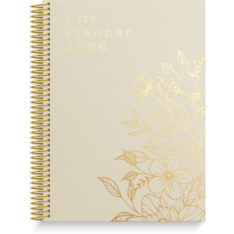Kalenteri 2026 Life Planner Bloom