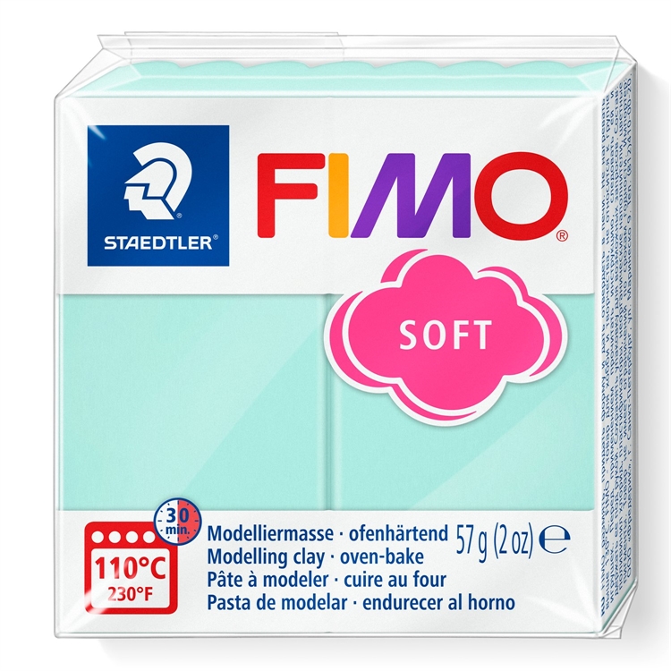 Askartelu- ja muovailumassa Staedtler Fimo 57 g effect mint - uunissa kovetettava