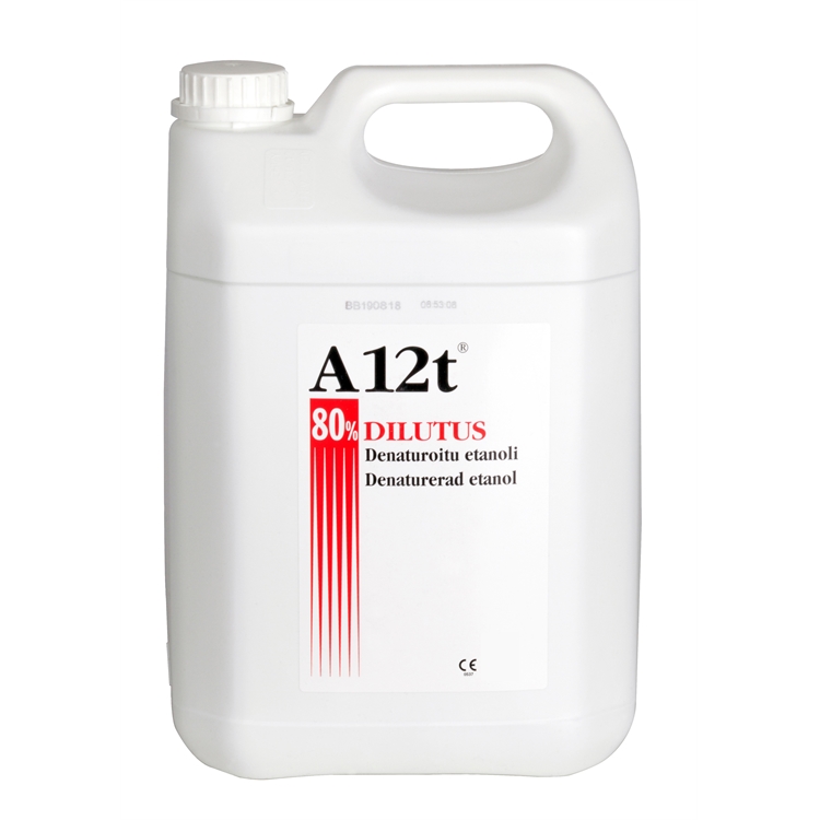 Desinfiointi A12T Dilutus 80% 5L