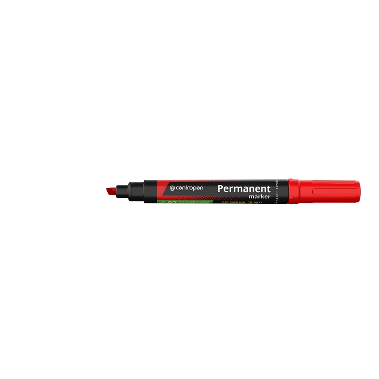 Merkintäkynä Centropen 8516 pysyvä 2-5mm punainen - veden- ja valonkestävä pysyvä muste