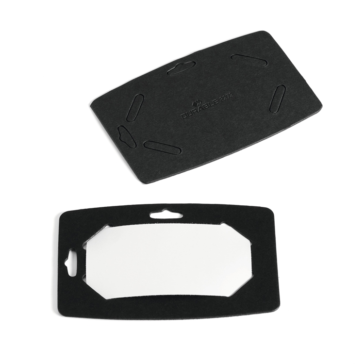 Nimikyltti Durable kierrätyspaperista 40x75mm musta