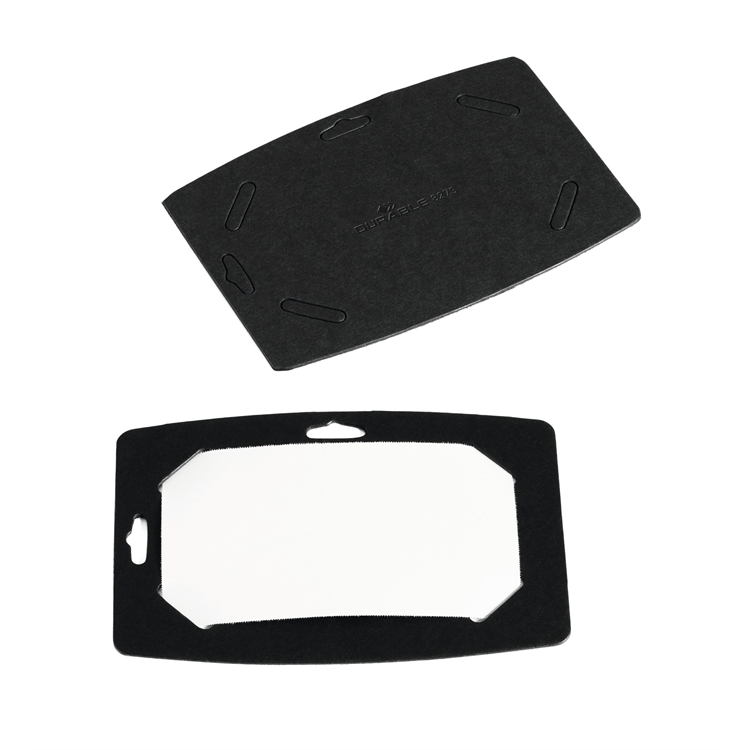 Nimikyltti Durable kierrätyspaperista 54x90mm musta