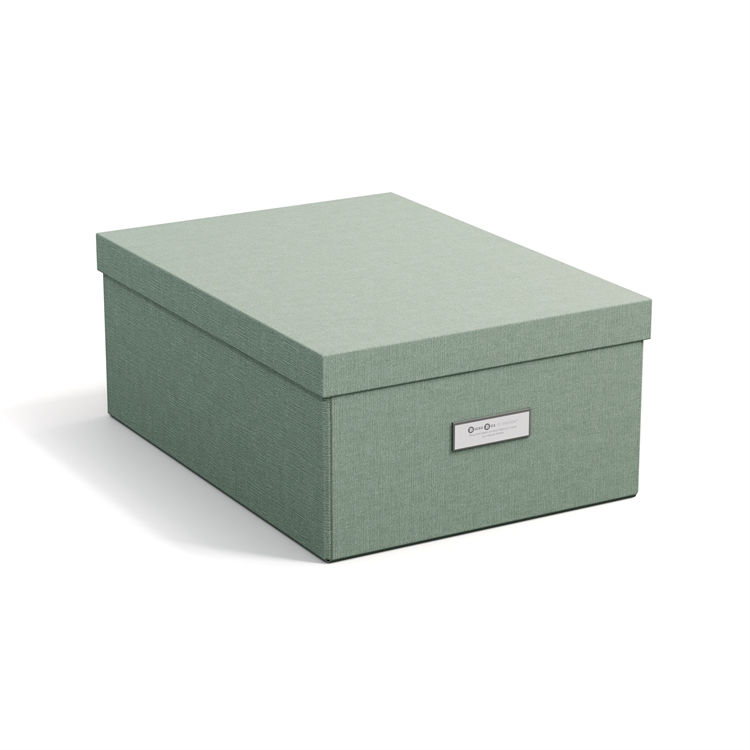 Säilytyslaatikko Bigso Katia C16 vaaleanvihreä - FSC Mix -sertifioidusta kierrätysmateriaalista