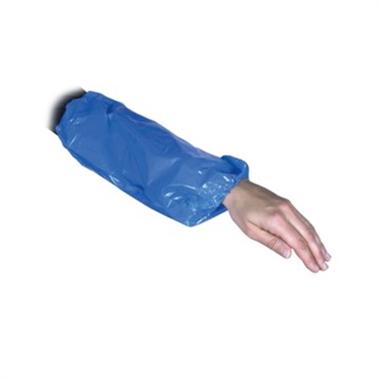 Hihansuoja Abena 40cm sininen LDPE-muovia 30my /100 - kertakäyttöinen