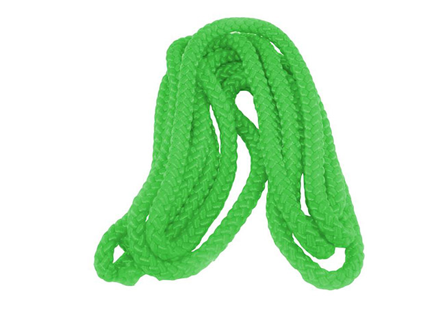 Hyppynaru punottu 3 m - kevyt ja joustava hyppy- ja voimistelunaru