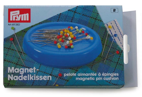 Magneettineulatyyny Prym sininen - sopii myös esim. klemmareille ja niiteille tms