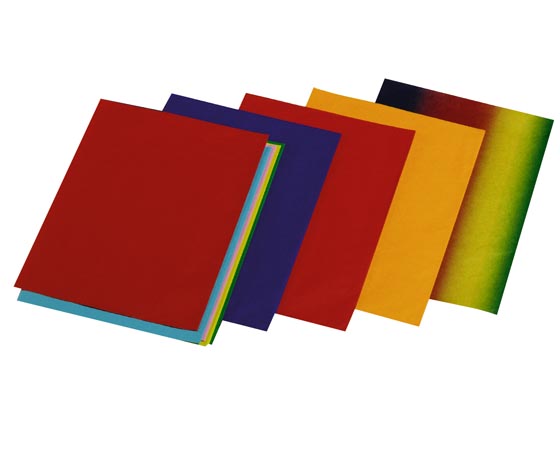 Silkkipaperi 50 x 70 cm 25G vaalea sitruunankeltainen /25