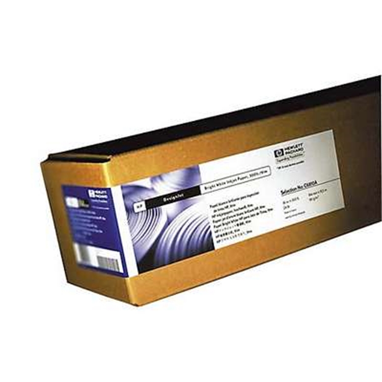 Mustesuihkupaperi HP DesignJet Brightwhite 610mmX45m C6035A