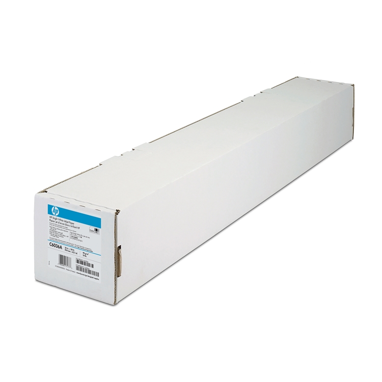 Mustesuihkupaperi HP DesignJet Brightwhite 914mmX45m C6036A