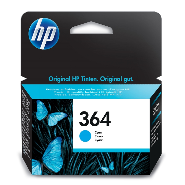 Värikasetti Mustesuihku HP 364/CB318EE Vivera sininen