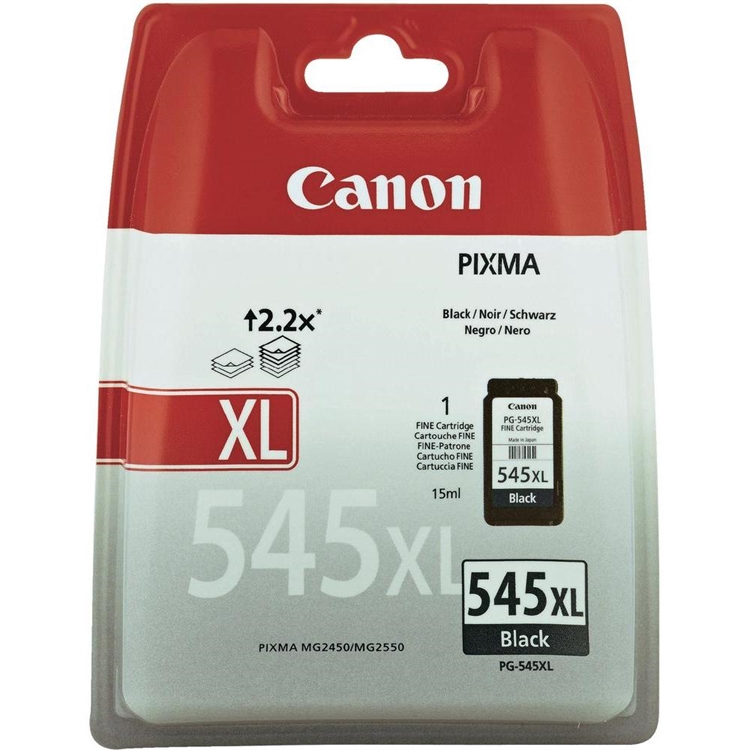Värikasetti mustesuihku Inkjet Canon PG-545XL MG2450 musta