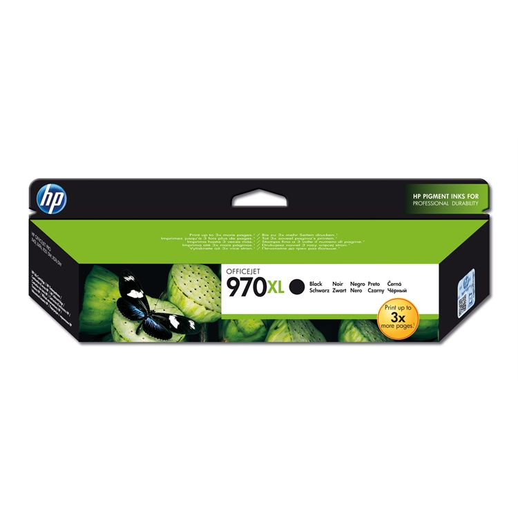 Värikasetti Inkjet HP 970XL  CN625A musta OJP X476dw