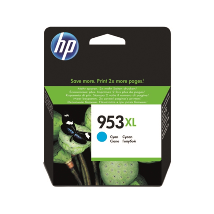 Värikasetti inkjet HP 953XL/F6U16AE#BGX sininen