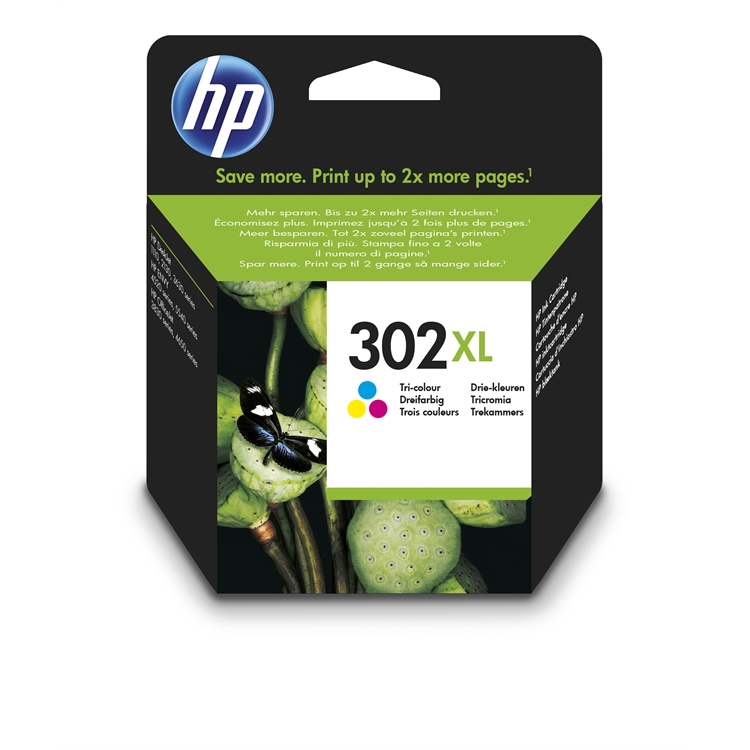 Värikasetti inkjet HP 302XL/F6U68AE OJ 4564 3-väri