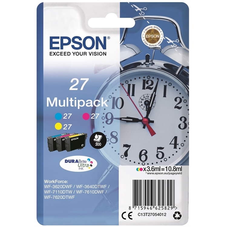 Inkjet Epson 27 WF-3620 3-väri