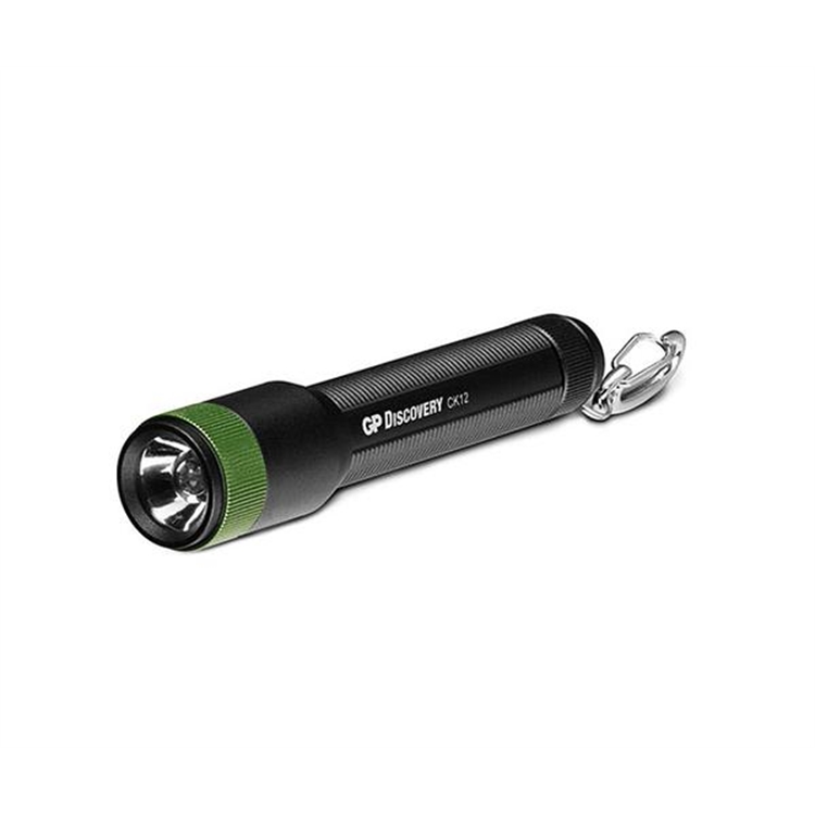 Taskulamppu GP Discovery CK12 - 20 lumen, roiskesuojaus IPX4, pieni ja kompakti