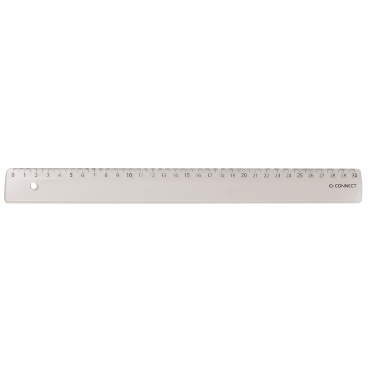 Viivain Q-CONNECT Economy 30 cm