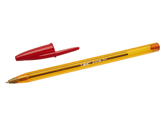 Kuulakärkikynä Bic Cristal fine punainen arkistokelpoinen - klassikkokynä
