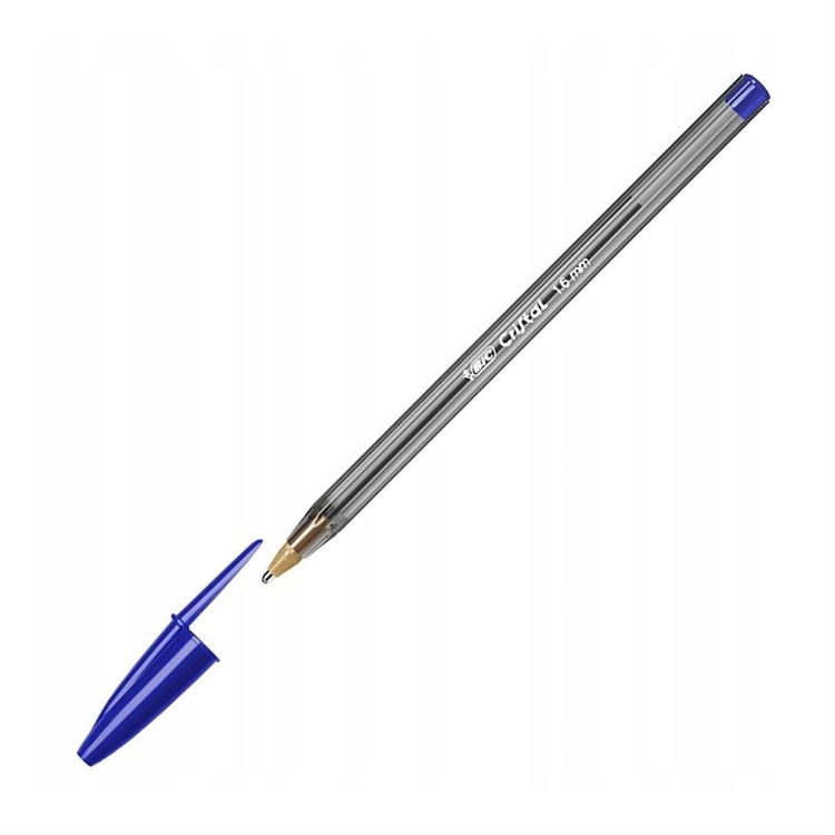 Kuulakärkikynä Bic Cristal large sininen arkistokelpoinen - klassikkokynä