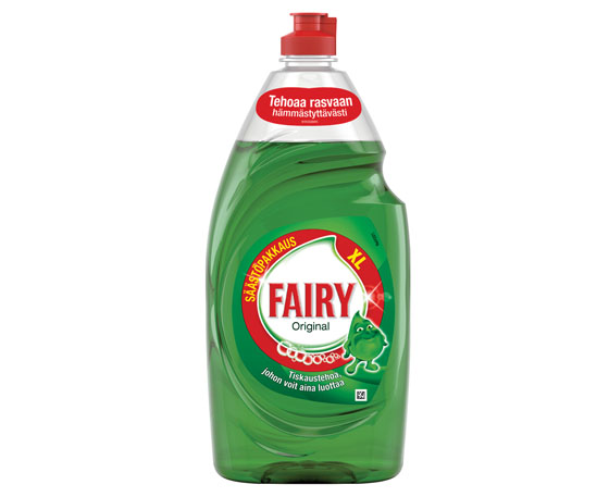 Astianpesuaine Fairy Original XL 900 ml - poistaa rasvan tehokkaasti, hellävarainen käsille