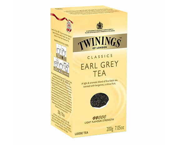 Irtotee Twinings Earl Grey 200g - hienostunut bergamottiarominen tee