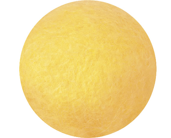 Huovutusvilla 250g keltainen - 100 % villaa