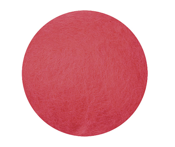 Huovutusvilla 250g punainen - 100 % villaa