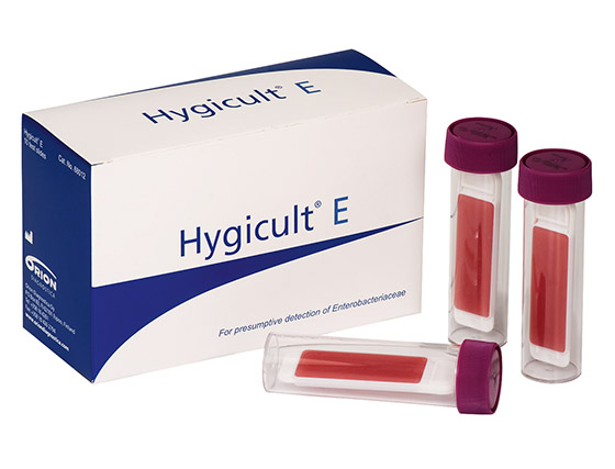 Hygieniatesti Hygicult E 10 kpl - kotimainen pintahygieniatesti enterobakteerien osoittamiseen