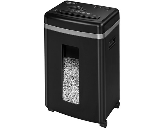 Paperintuhooja Fellowes 450M 2x12mm turvaluokka P-5 - silppuaa myös niitit, CD:t, luottokortit