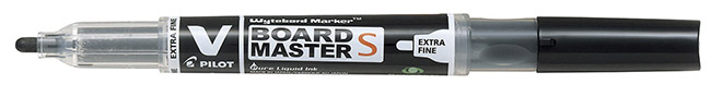 Valkotaulukynä Pilot V-Board Master S Extra Fine musta