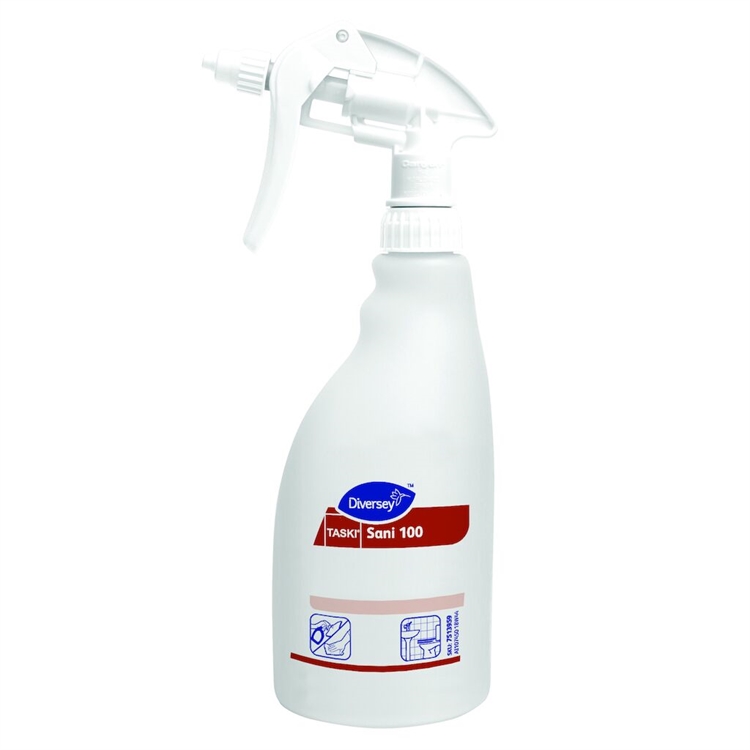 Sumutinpullo Taski Sani 100 /500 ml - käyttöliuoksen tekoon ja annosteluun