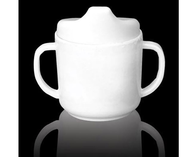 Nokkamuki korvallinen 25 cl valkoinen