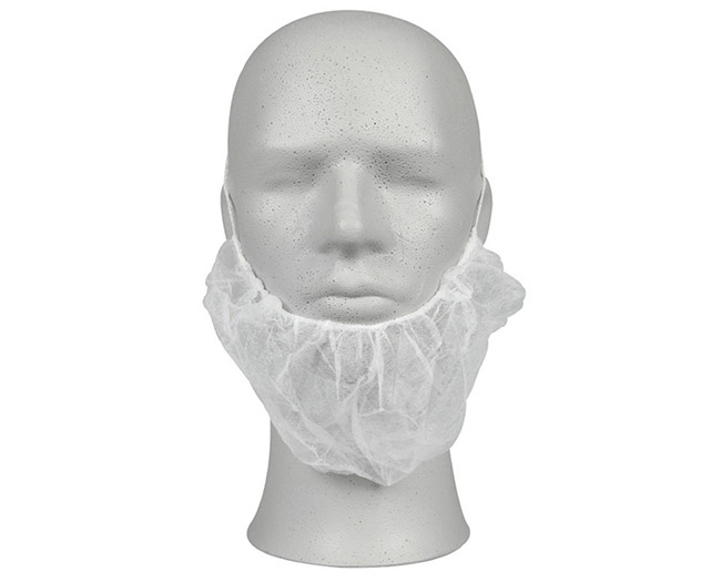 Partasuoja Abena valkoinen /100