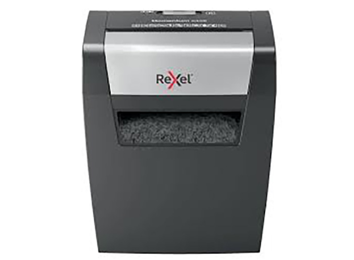 Paperintuhooja Rexel Momentum X406 P4 - koti- tai pientoimistoon, silppuaa myös niitit ja klemmarit