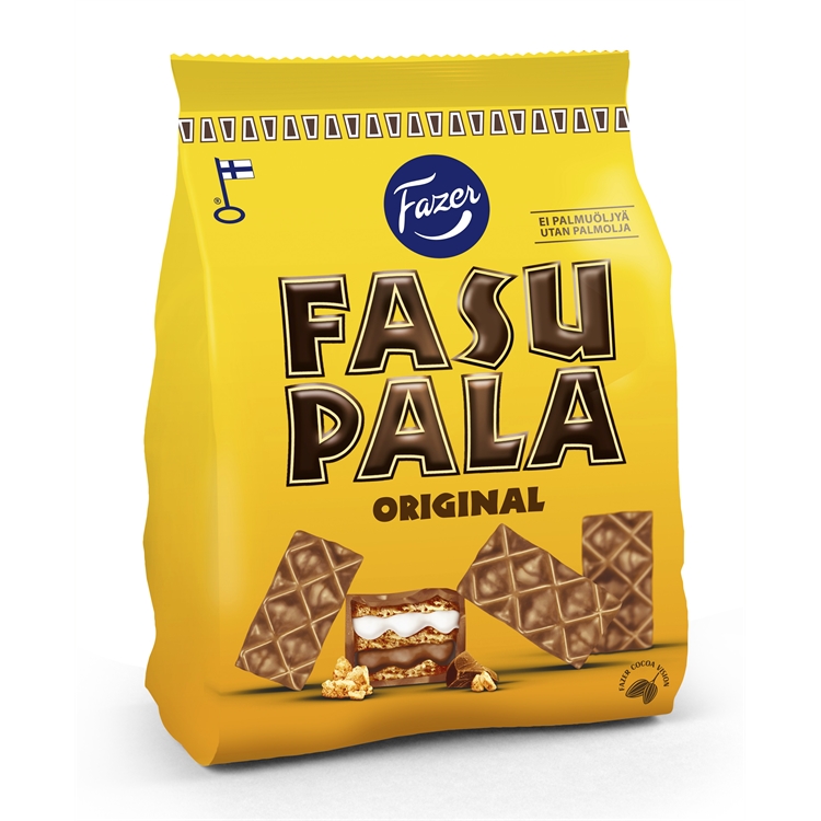 Vohvelikeksi Fasupala Original 199 g - suomalaisten suosikki, ilman palmuöljyä