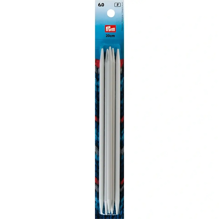 Sukkapuikko muovia 6,0 20cm 5 kpl